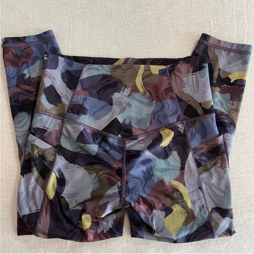 Athleta Multicolor Patterned Leggings - image 5